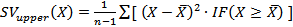Upper Sum Examples RiskSemiVariance